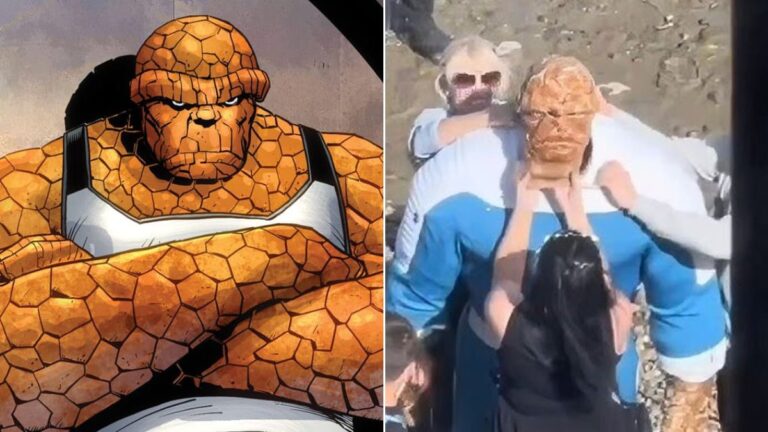 ‘The Fantastic Four: First Steps’ Set Footage Gives Us a First Look at The Thing & It Seems It Will Be Costume Over CGI